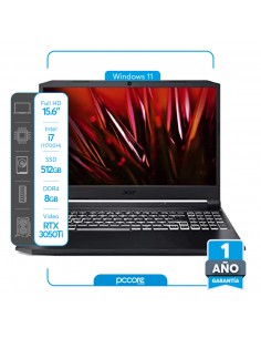 Notebook Acer Nitro 15.6...